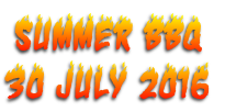 Summer BBQ
30 July 2016